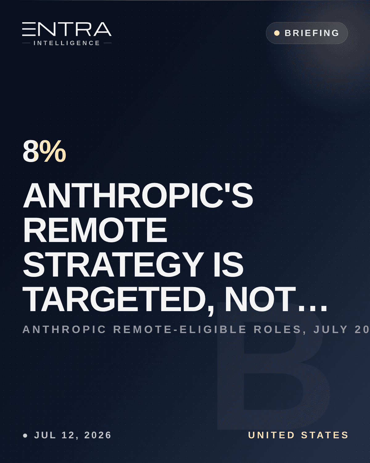 Anthropic's Remote Strategy Is Targeted, Not Generous