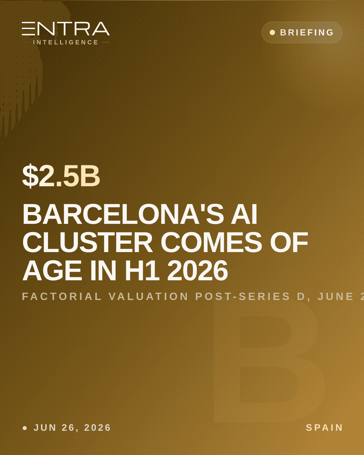 Barcelona's AI Cluster Comes of Age in H1 2026