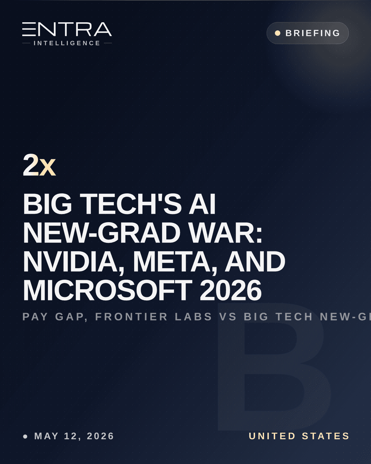 Big Tech's AI New-Grad War: NVIDIA, Meta, and Microsoft 2026