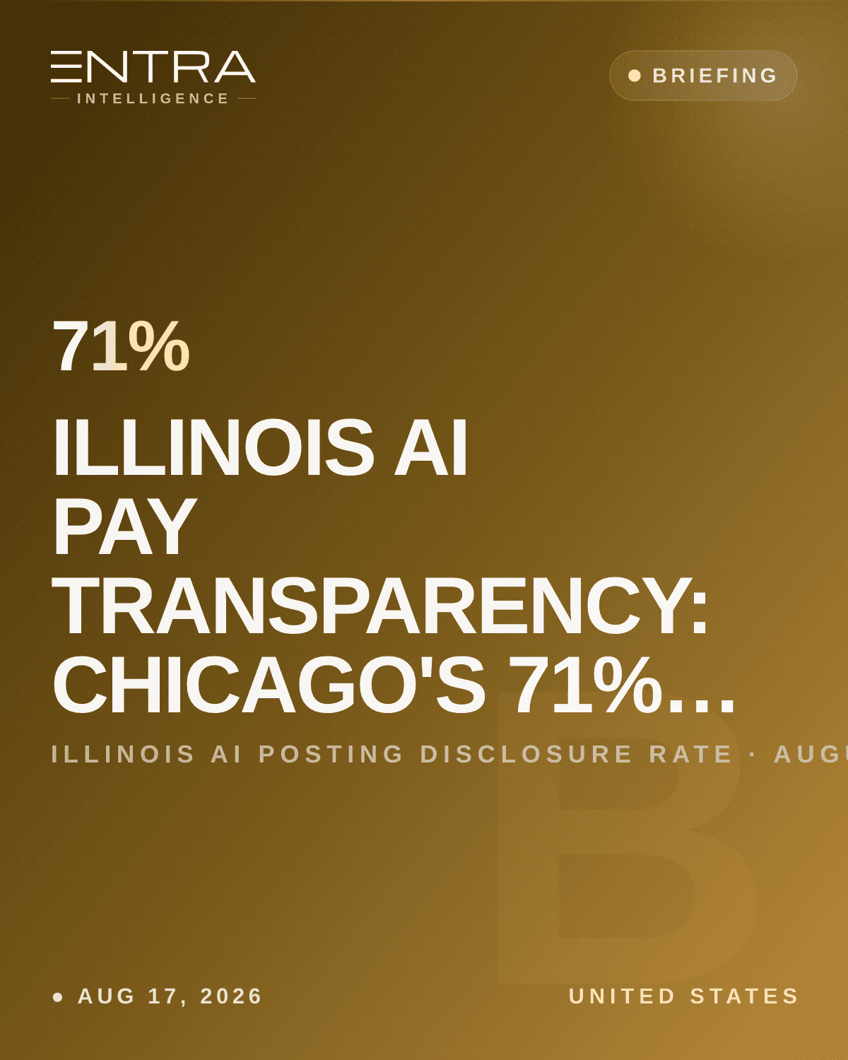 Illinois AI Pay Transparency: Chicago's 71% Disclosure Rate