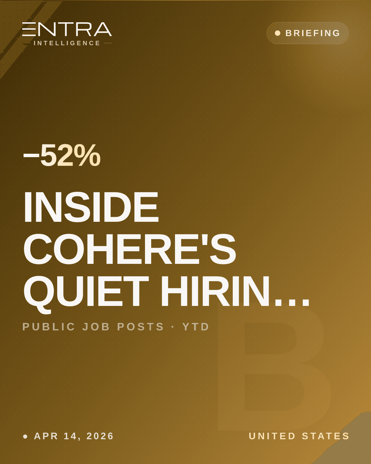 Inside Cohere's quiet hiring slowdown