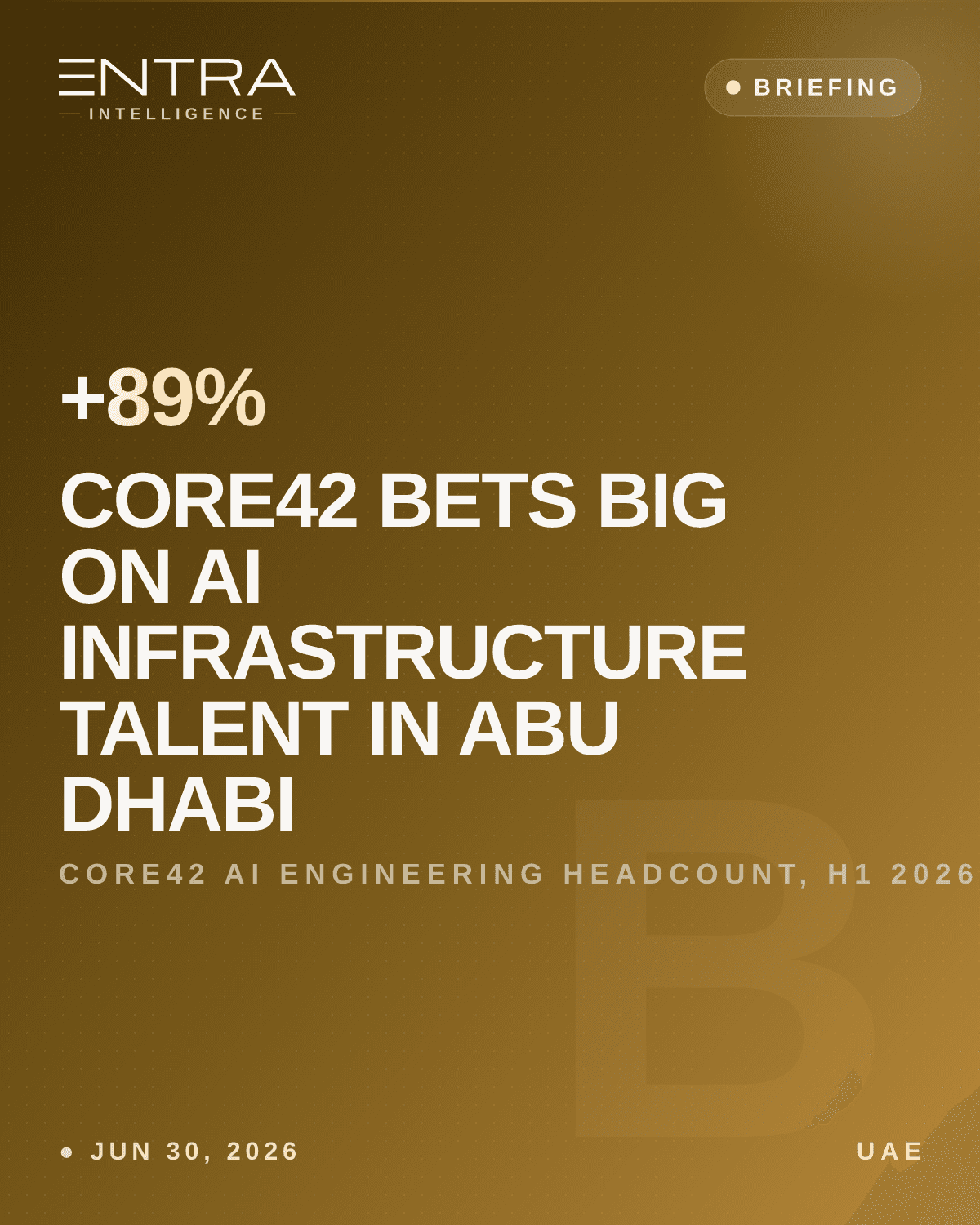 Core42 Bets Big on AI Infrastructure Talent in Abu Dhabi