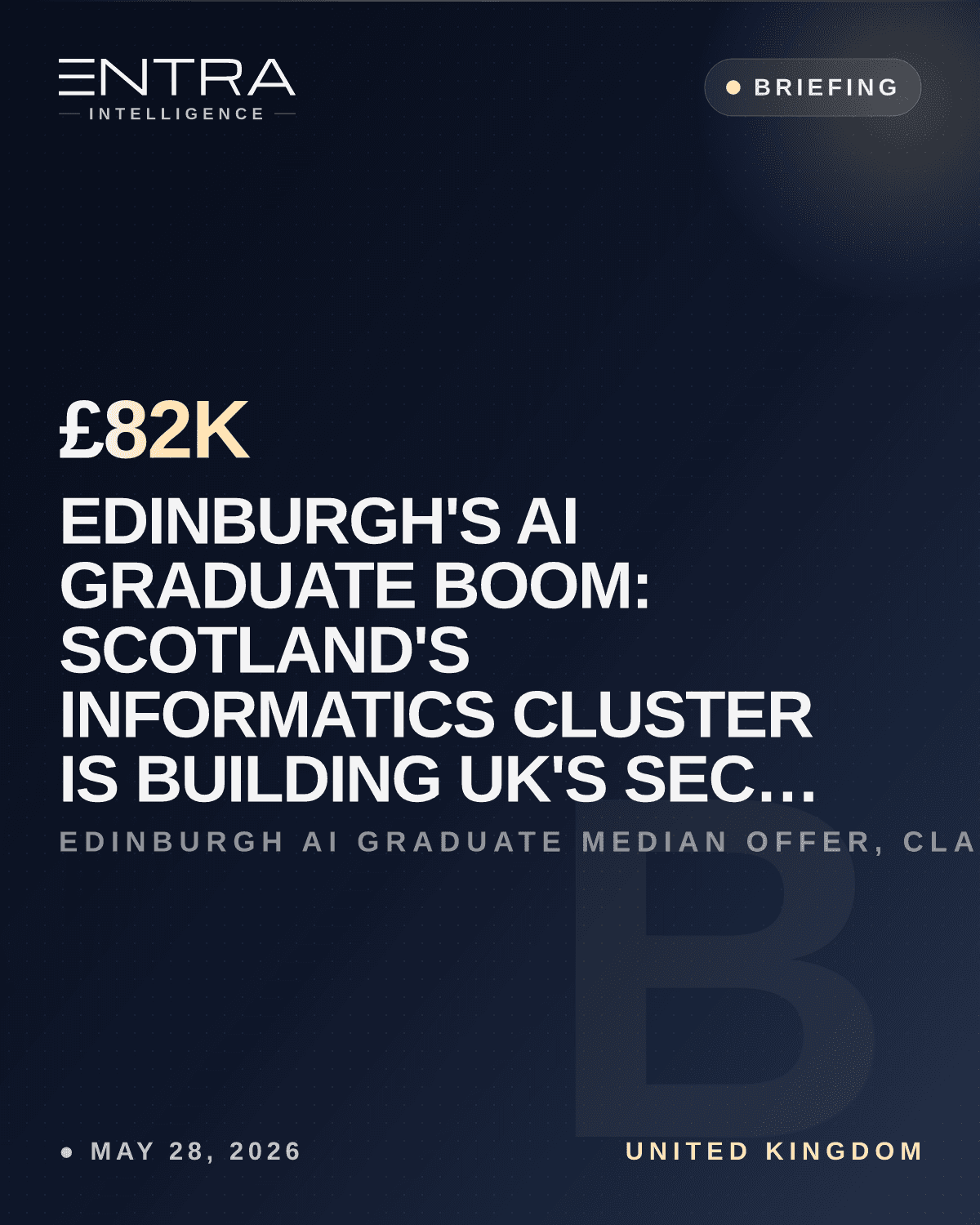 Edinburgh's AI Graduate Boom: Scotland's Informatics Cluster Is Building UK's Second AI Hub