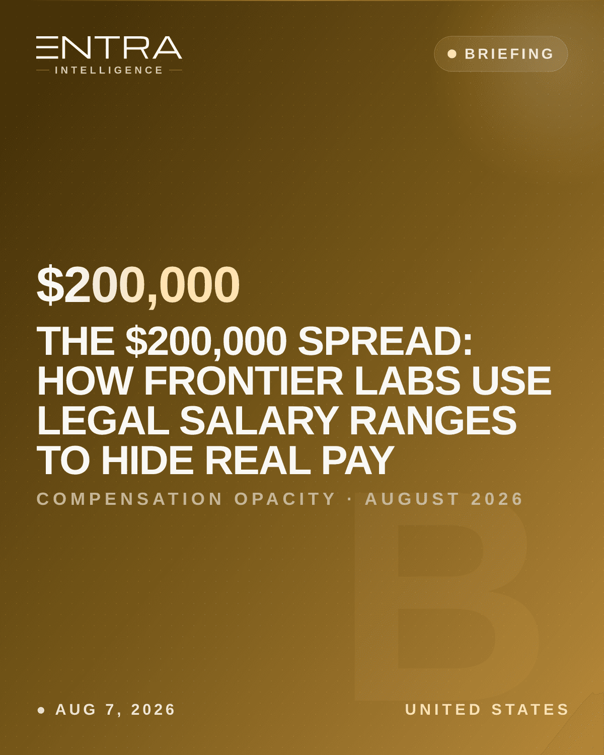 The $200,000 Spread: How Frontier Labs Use Legal Salary Ranges to Hide Real Pay