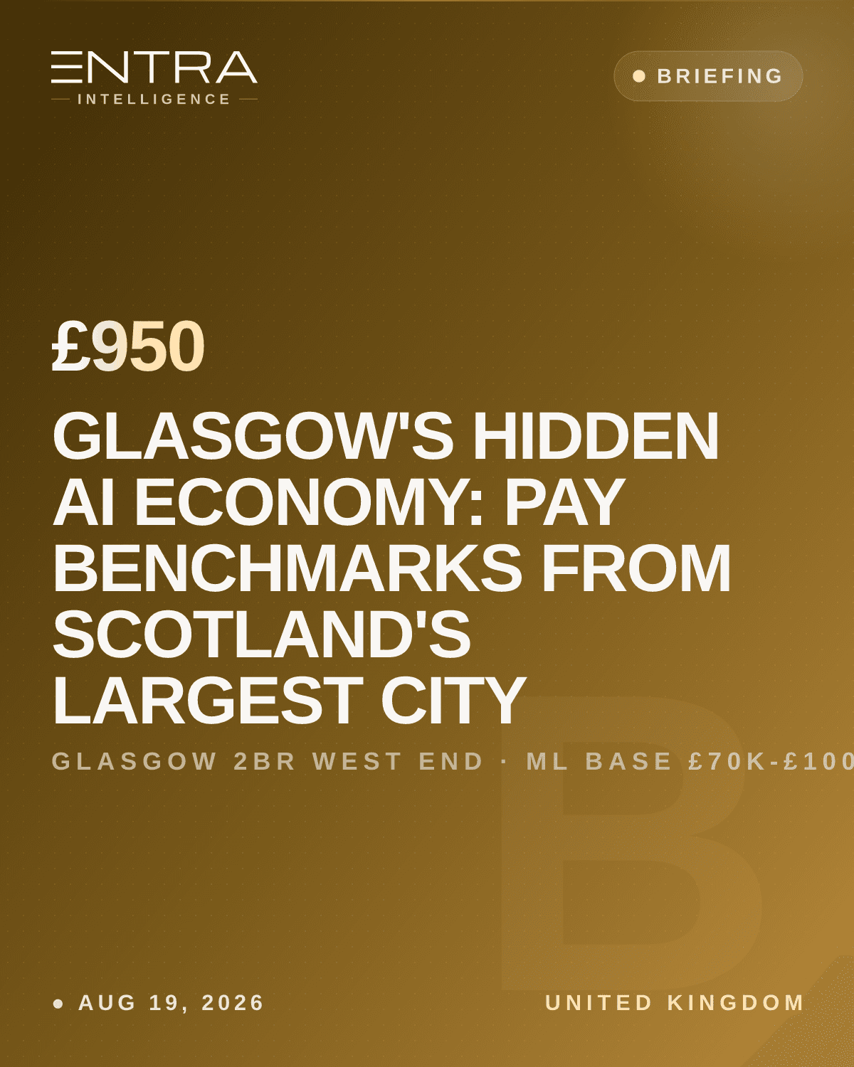 Glasgow's Hidden AI Economy: Pay Benchmarks From Scotland's Largest City
