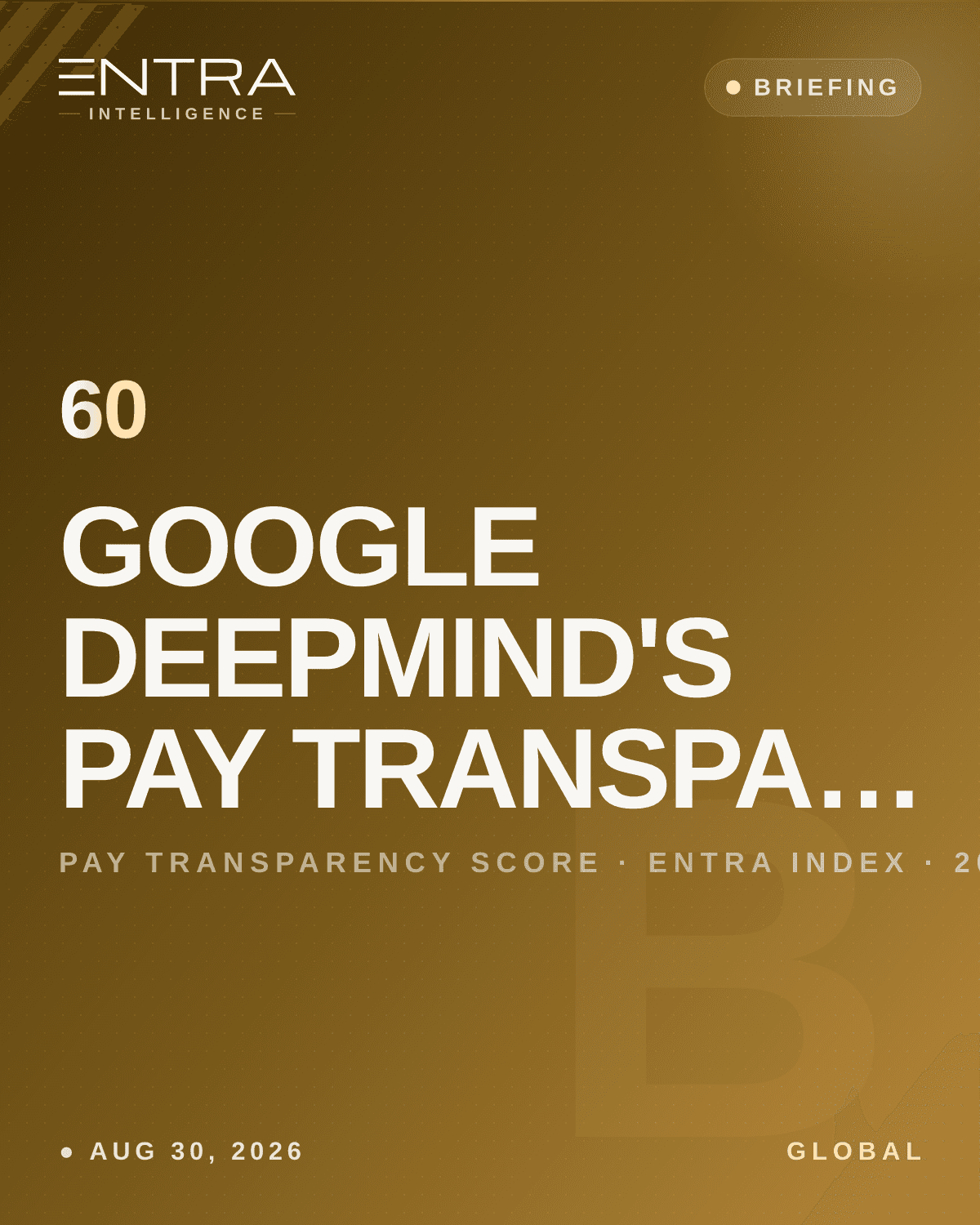 Google DeepMind's Pay Transparency Paradox