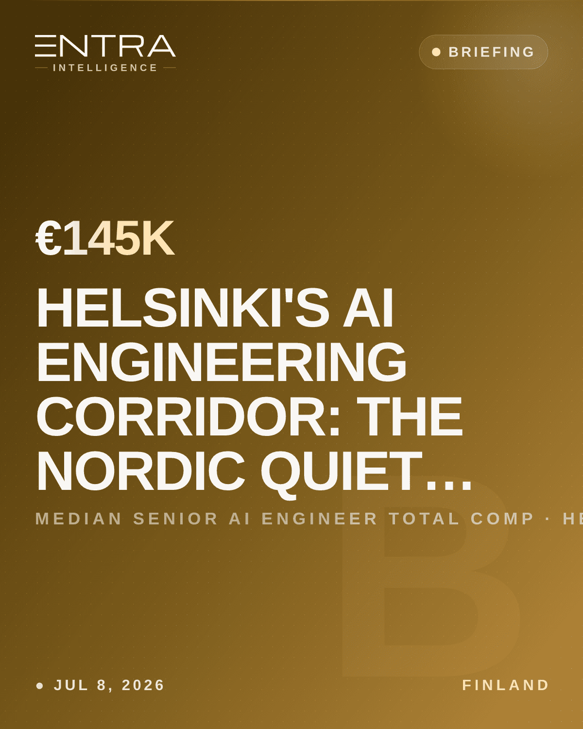 Helsinki's AI Engineering Corridor: The Nordic Quiet Power