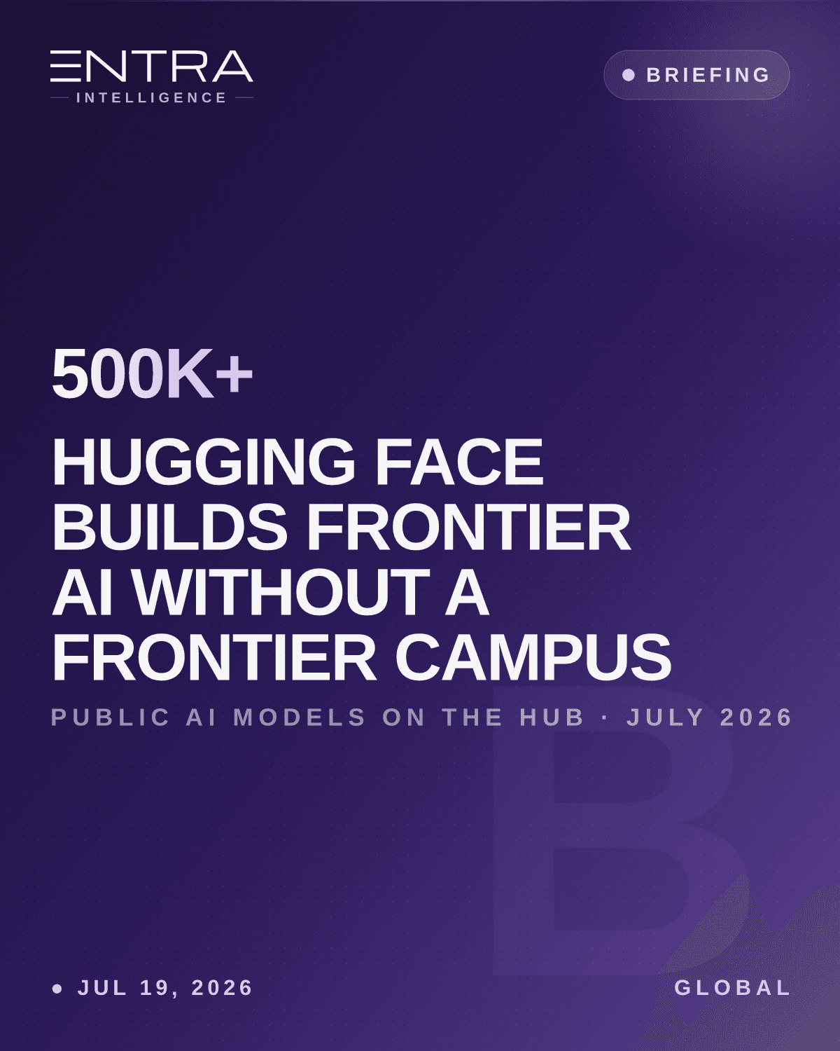 Hugging Face Builds Frontier AI Without a Frontier Campus