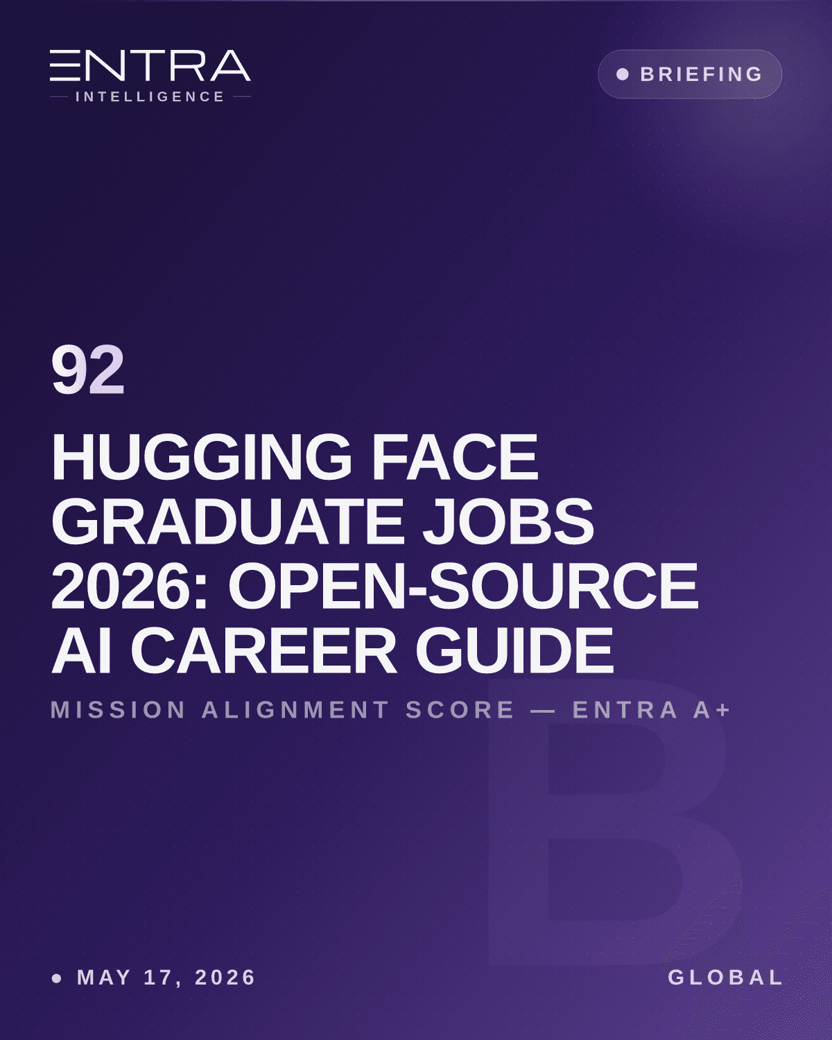 Hugging Face Graduate Jobs 2026: Open-Source AI Career Guide