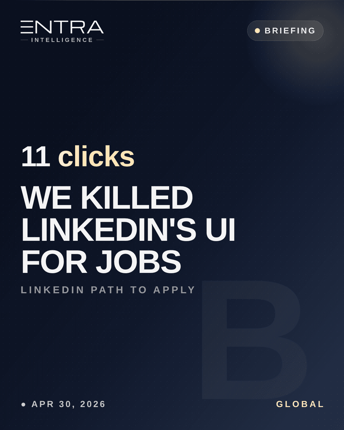 We Killed LinkedIn's UI for Jobs