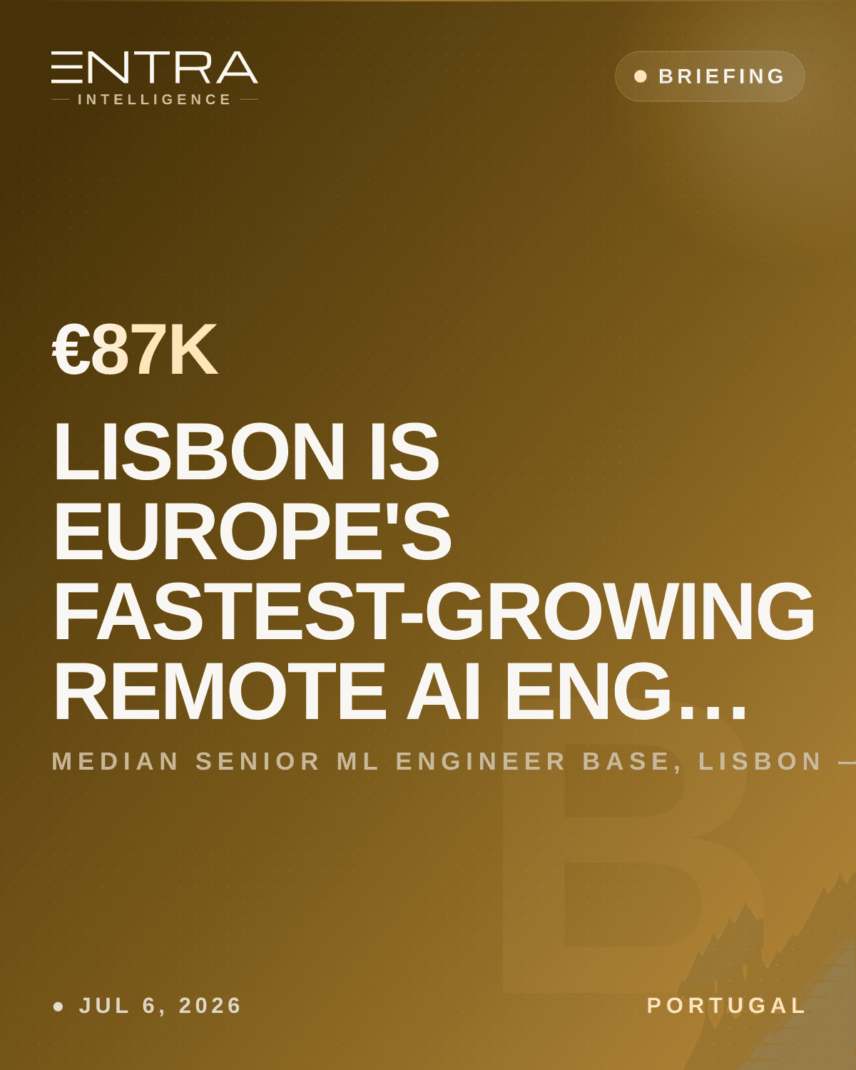 Lisbon Is Europe's Fastest-Growing Remote AI Engineering Hub