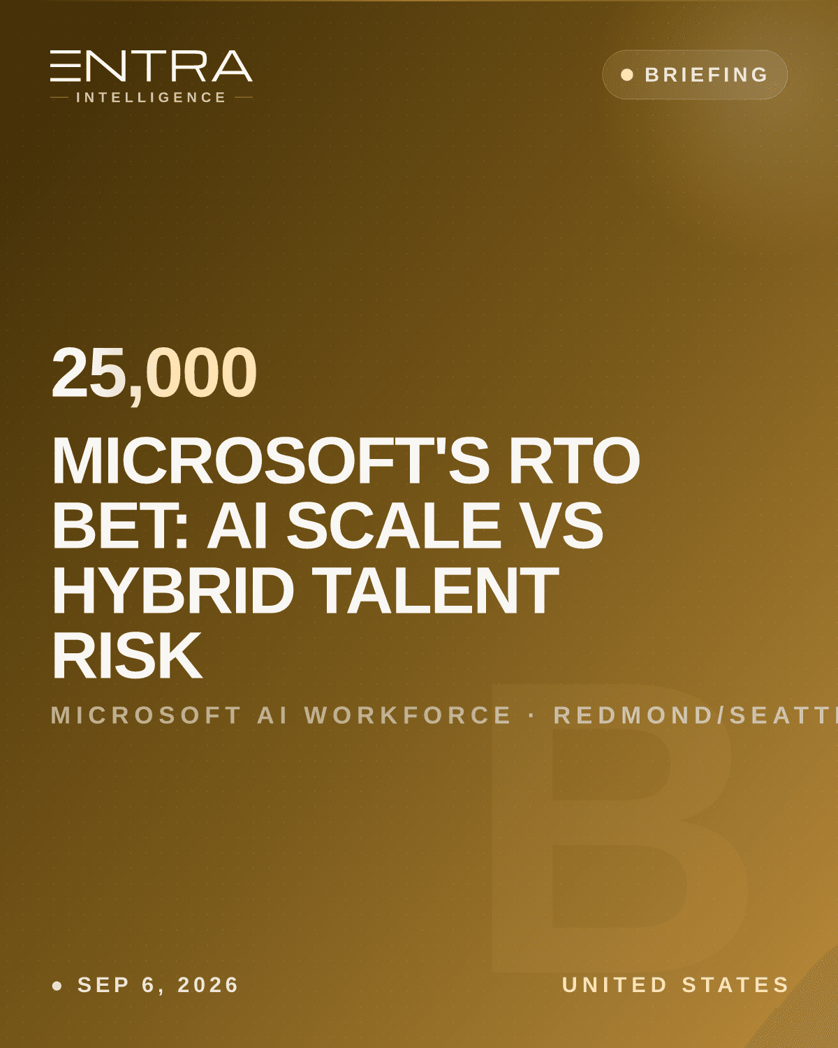 Microsoft's RTO Bet: AI Scale vs Hybrid Talent Risk