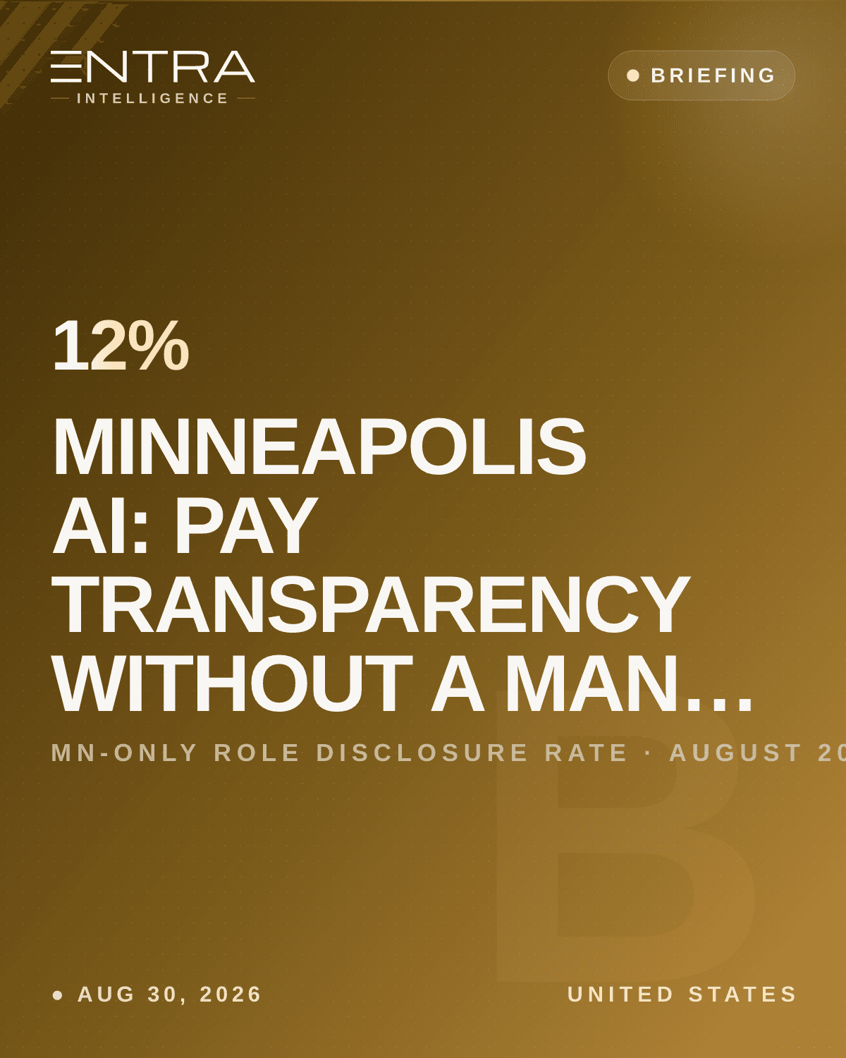 Minneapolis AI: Pay Transparency Without a Mandate