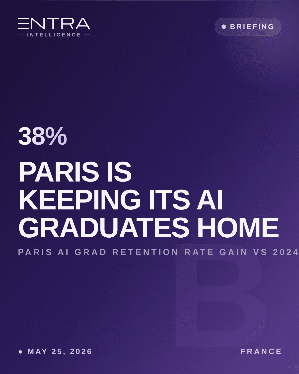 Paris Is Keeping Its AI Graduates Home