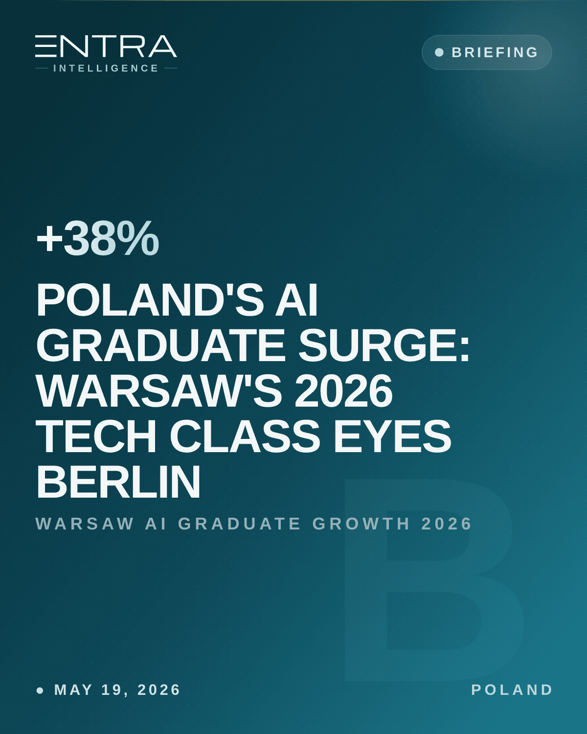 Poland's AI Graduate Surge: Warsaw's 2026 Tech Class Eyes Berlin