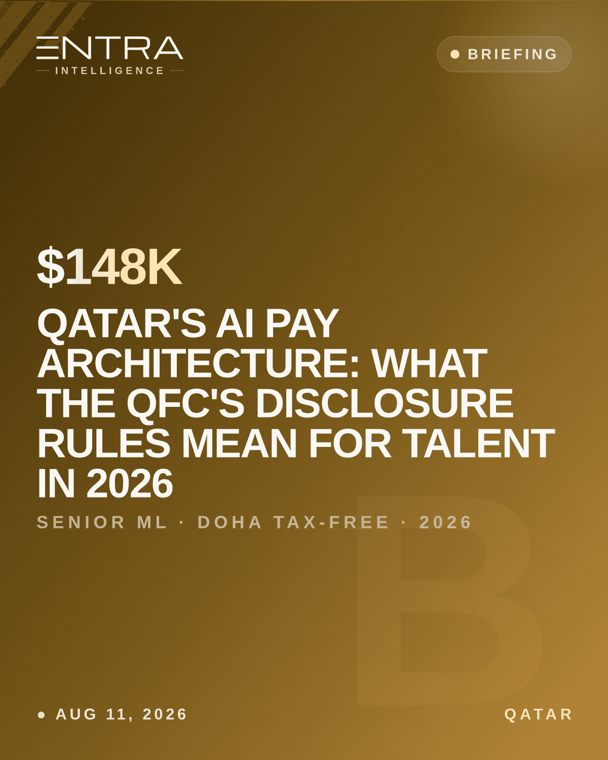 Qatar's AI Pay Architecture: What the QFC's Disclosure Rules Mean for Talent in 2026