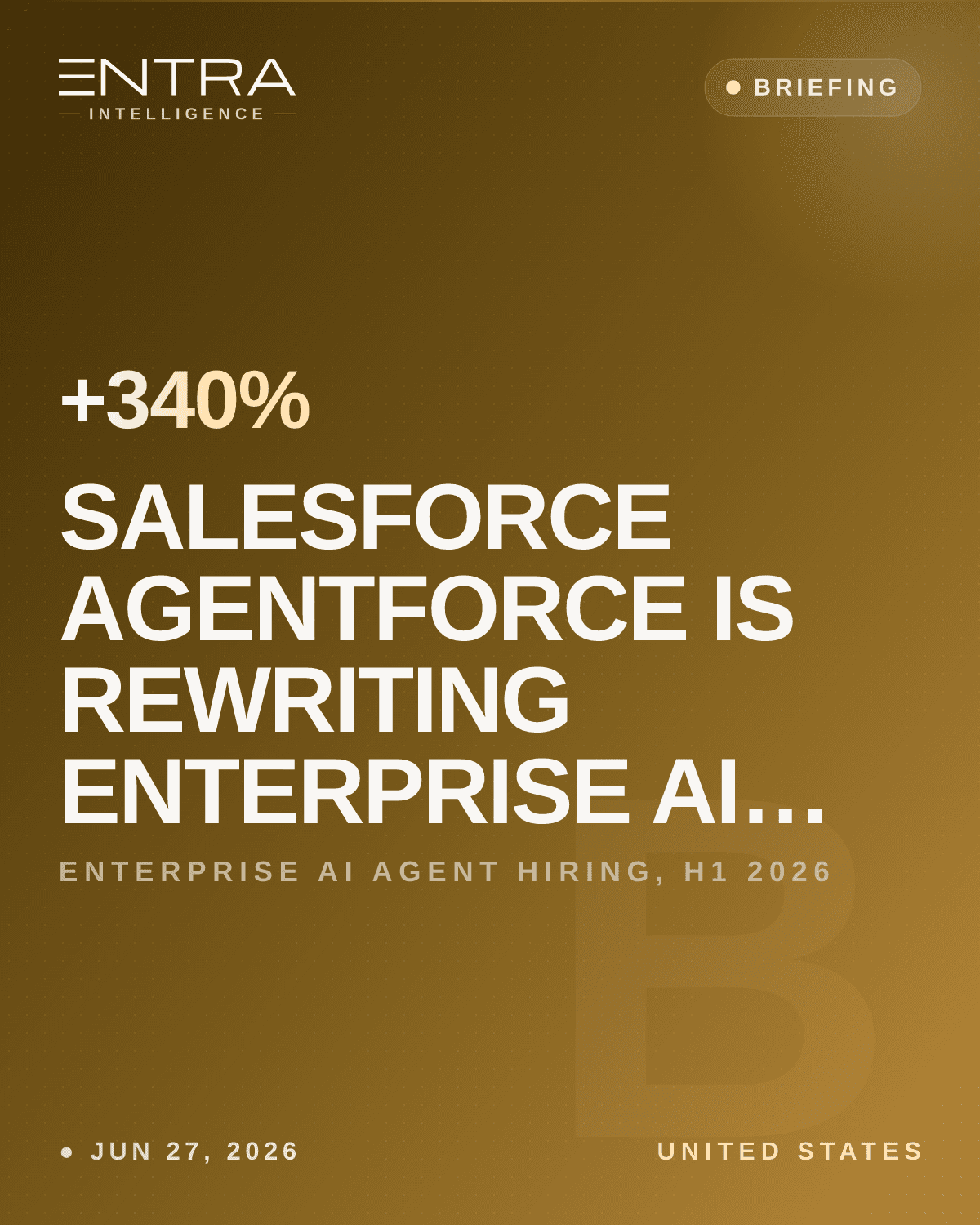 Salesforce Agentforce Is Rewriting Enterprise AI Hiring