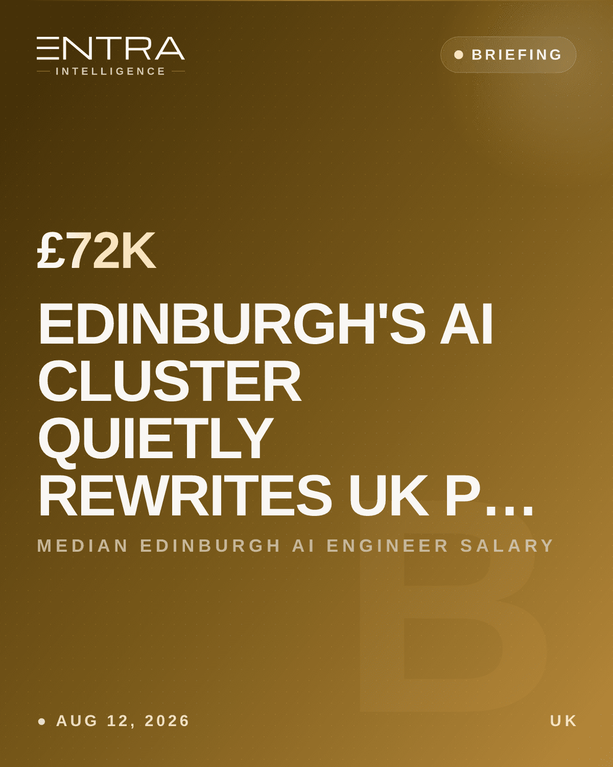 Edinburgh's AI Cluster Quietly Rewrites UK Pay Transparency