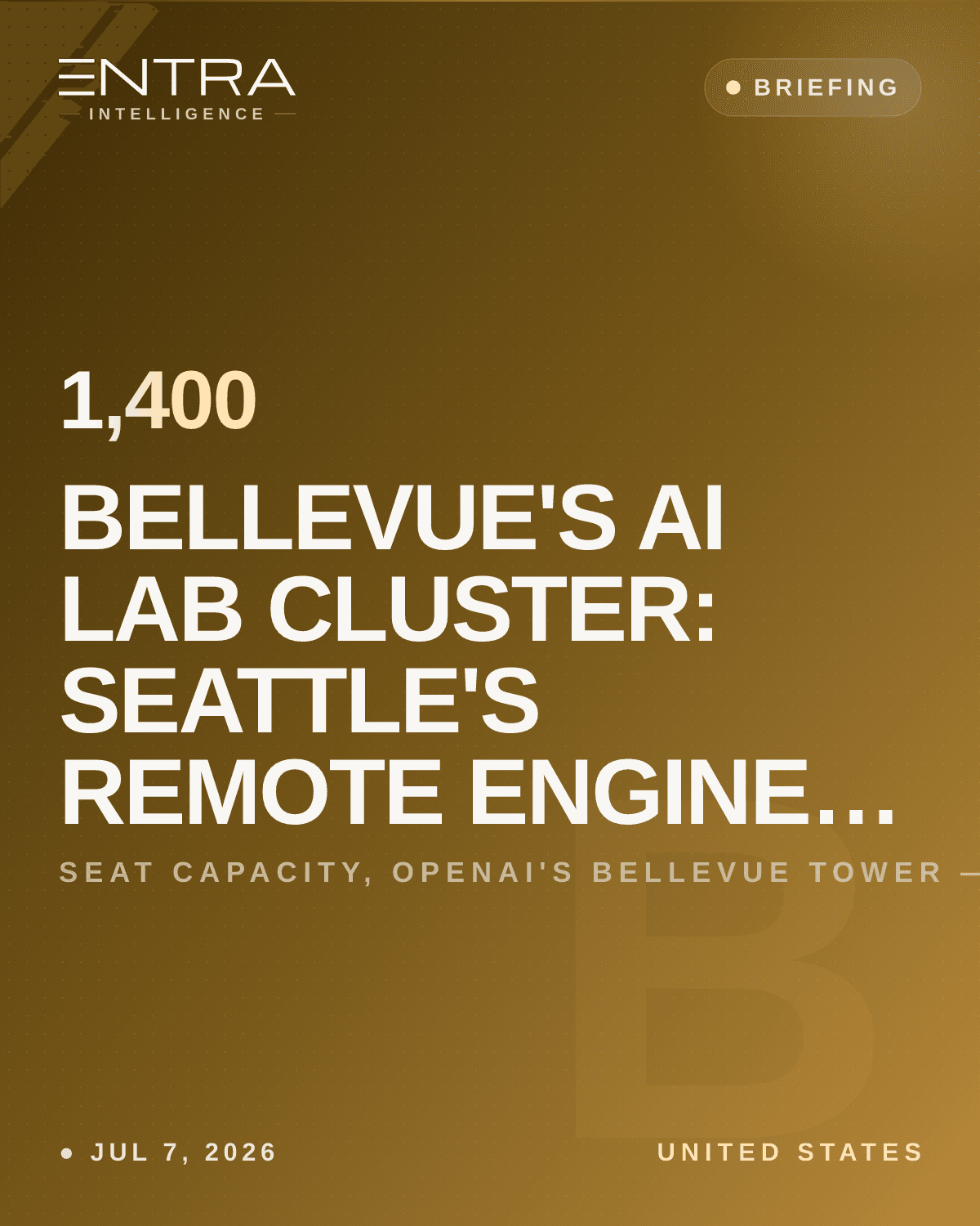 Bellevue's AI Lab Cluster: Seattle's Remote Engineering Hub