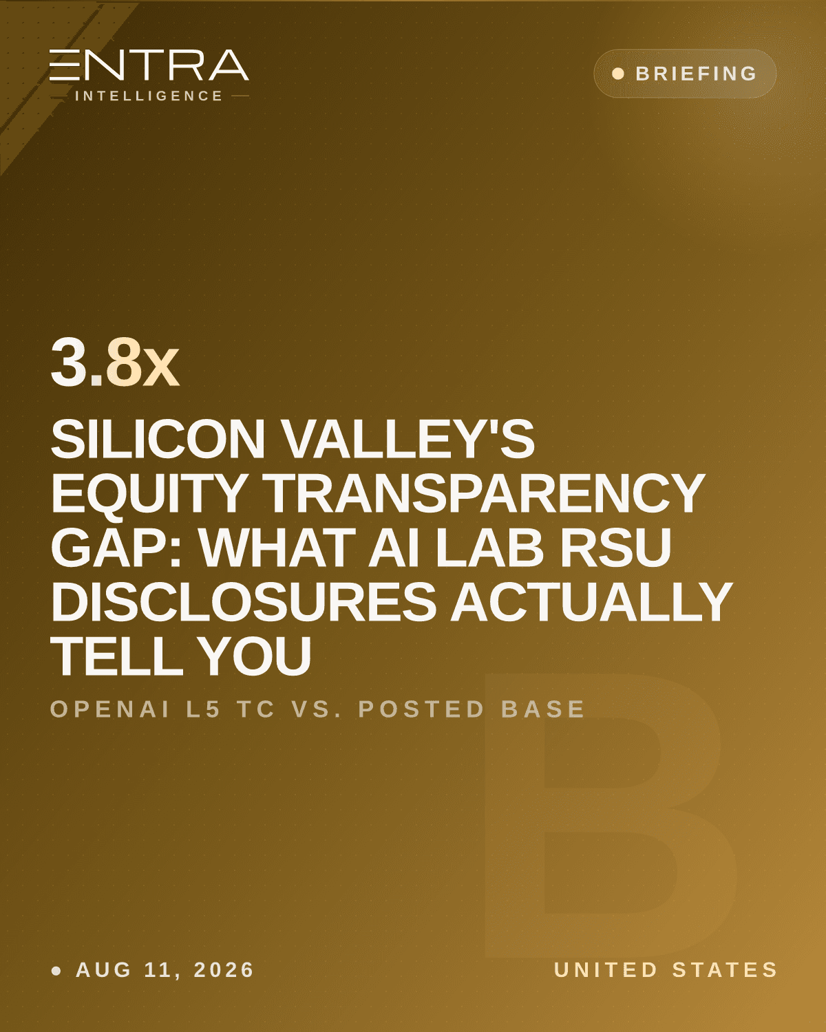 Silicon Valley's Equity Transparency Gap: What AI Lab RSU Disclosures Actually Tell You