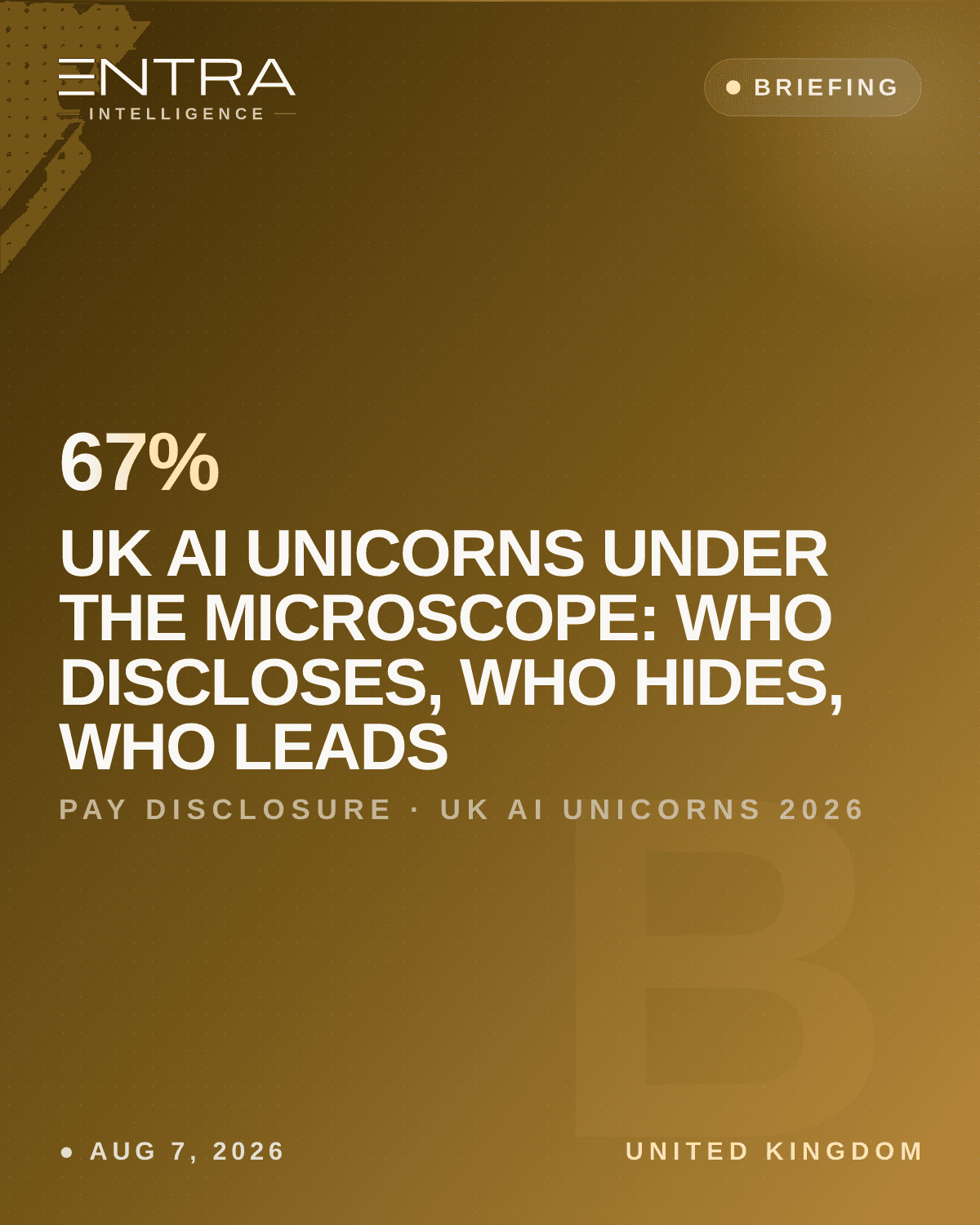 UK AI Unicorns Under the Microscope: Who Discloses, Who Hides, Who Leads