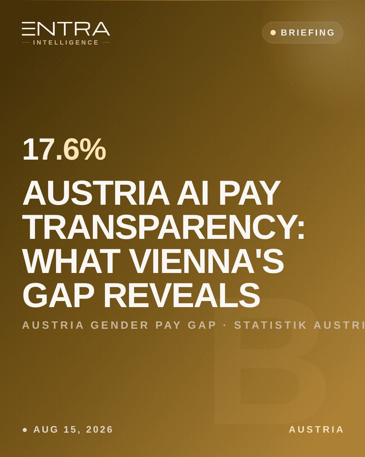 Austria AI Pay Transparency: What Vienna's Gap Reveals
