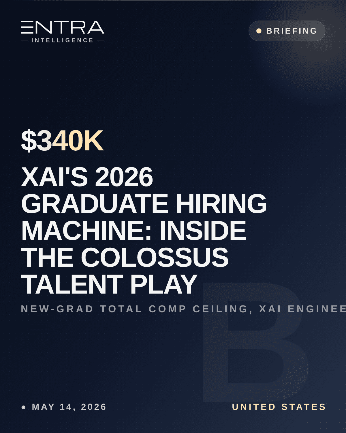 xAI's 2026 Graduate Hiring Machine: Inside the Colossus Talent Play