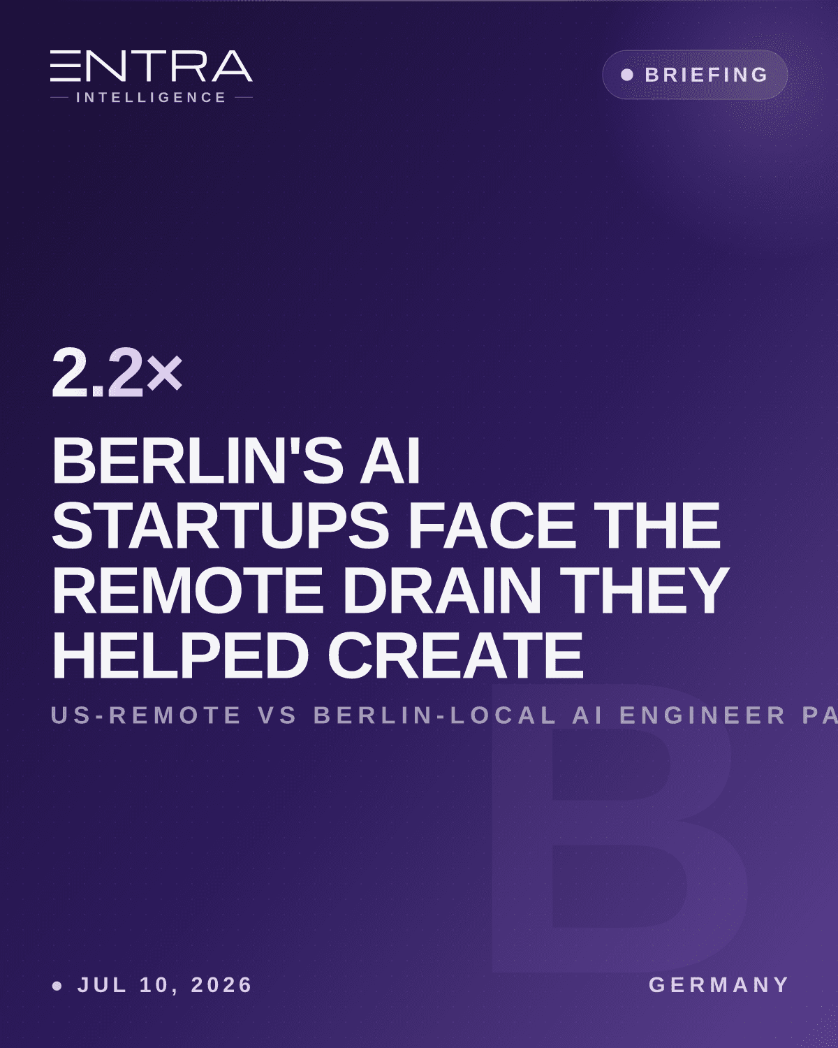 Berlin's AI Startups Face the Remote Drain They Helped Create