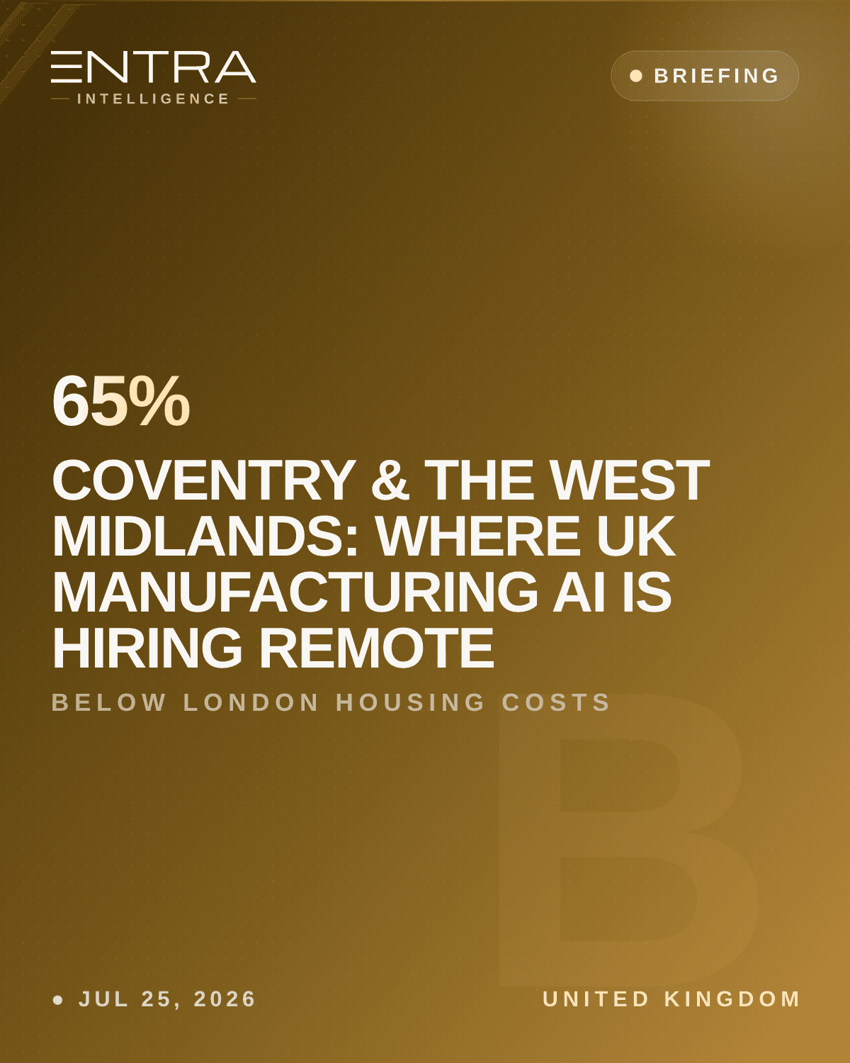 Coventry & the West Midlands: Where UK Manufacturing AI Is Hiring Remote