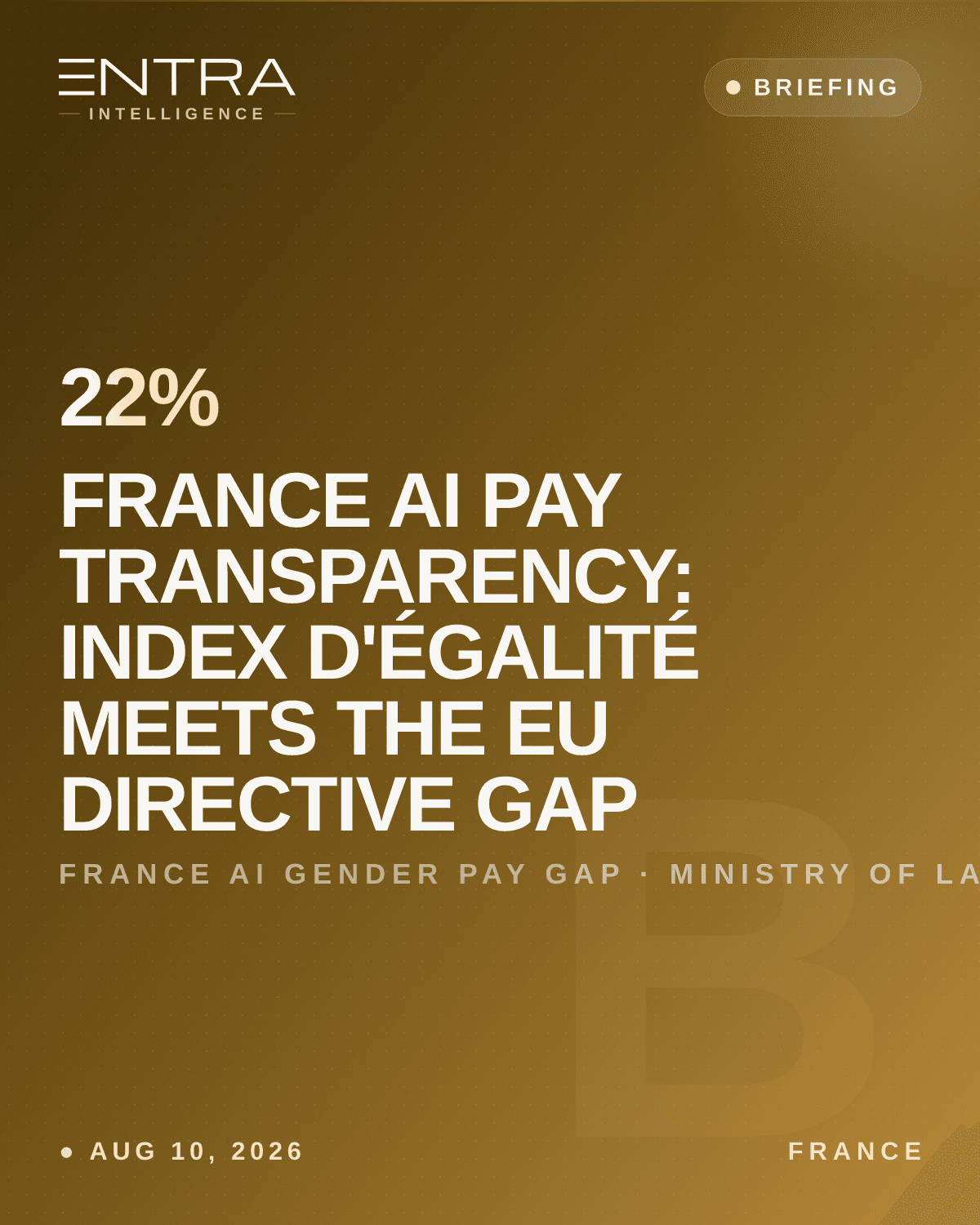 France AI Pay Transparency: Index d'Égalité Meets the EU Directive Gap