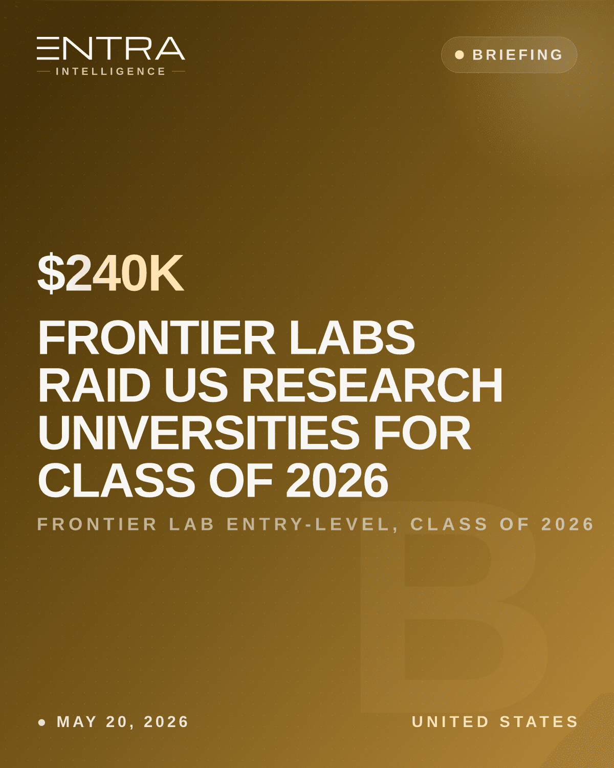Frontier Labs Raid US Research Universities for Class of 2026
