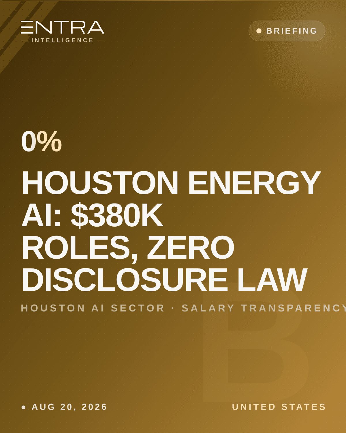 Houston Energy AI: $380K Roles, Zero Disclosure Law