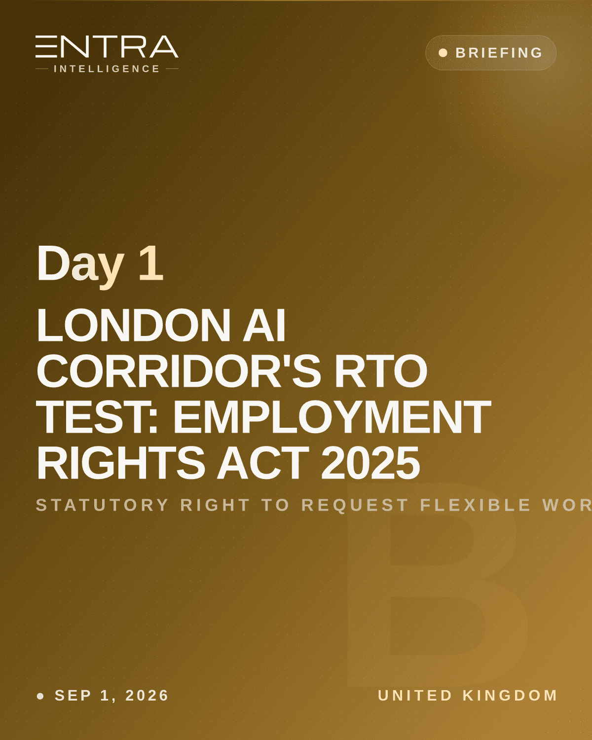 London AI Corridor's RTO Test: Employment Rights Act 2025