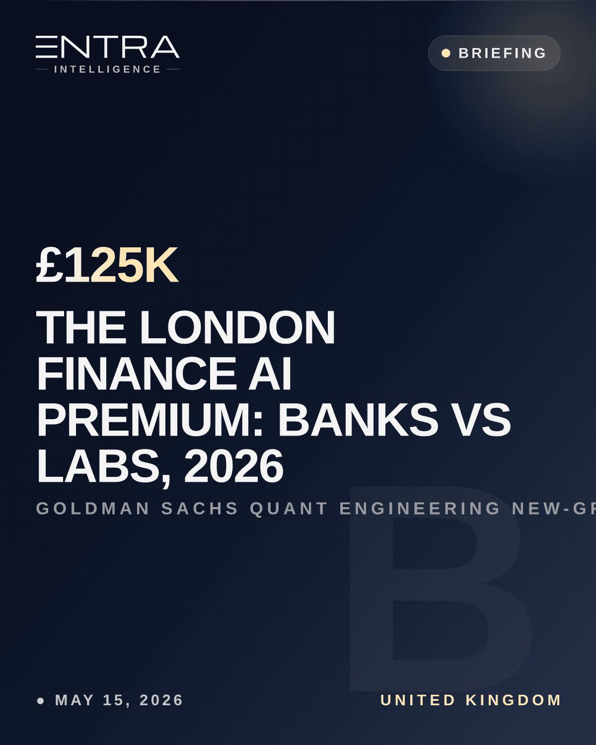 The London Finance AI Premium: Banks vs Labs, 2026