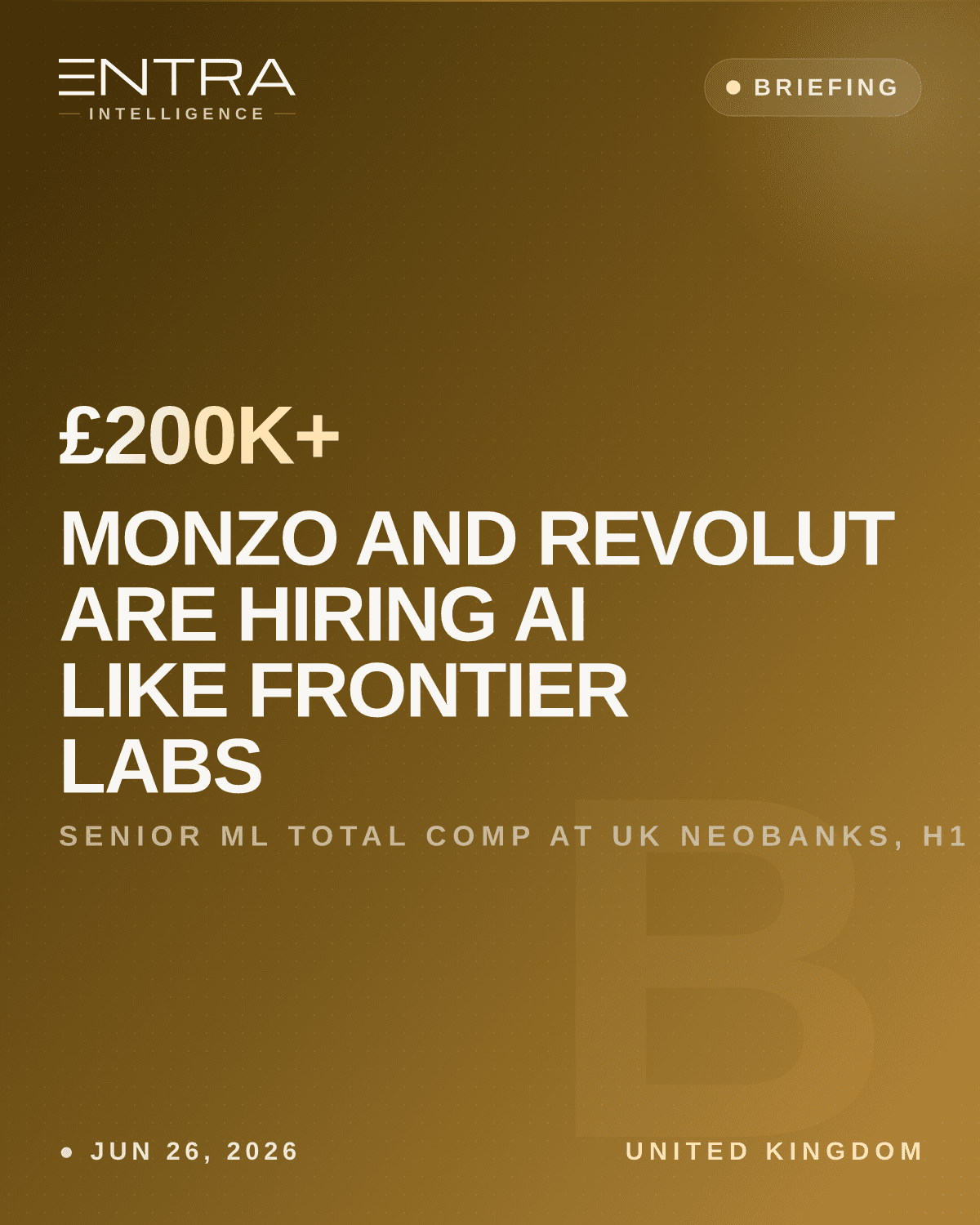 Monzo and Revolut Are Hiring AI Like Frontier Labs
