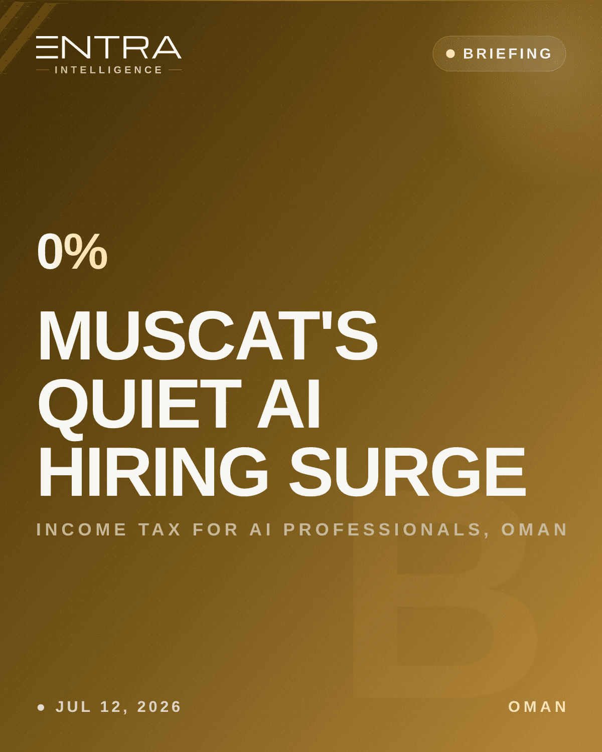 Muscat's Quiet AI Hiring Surge