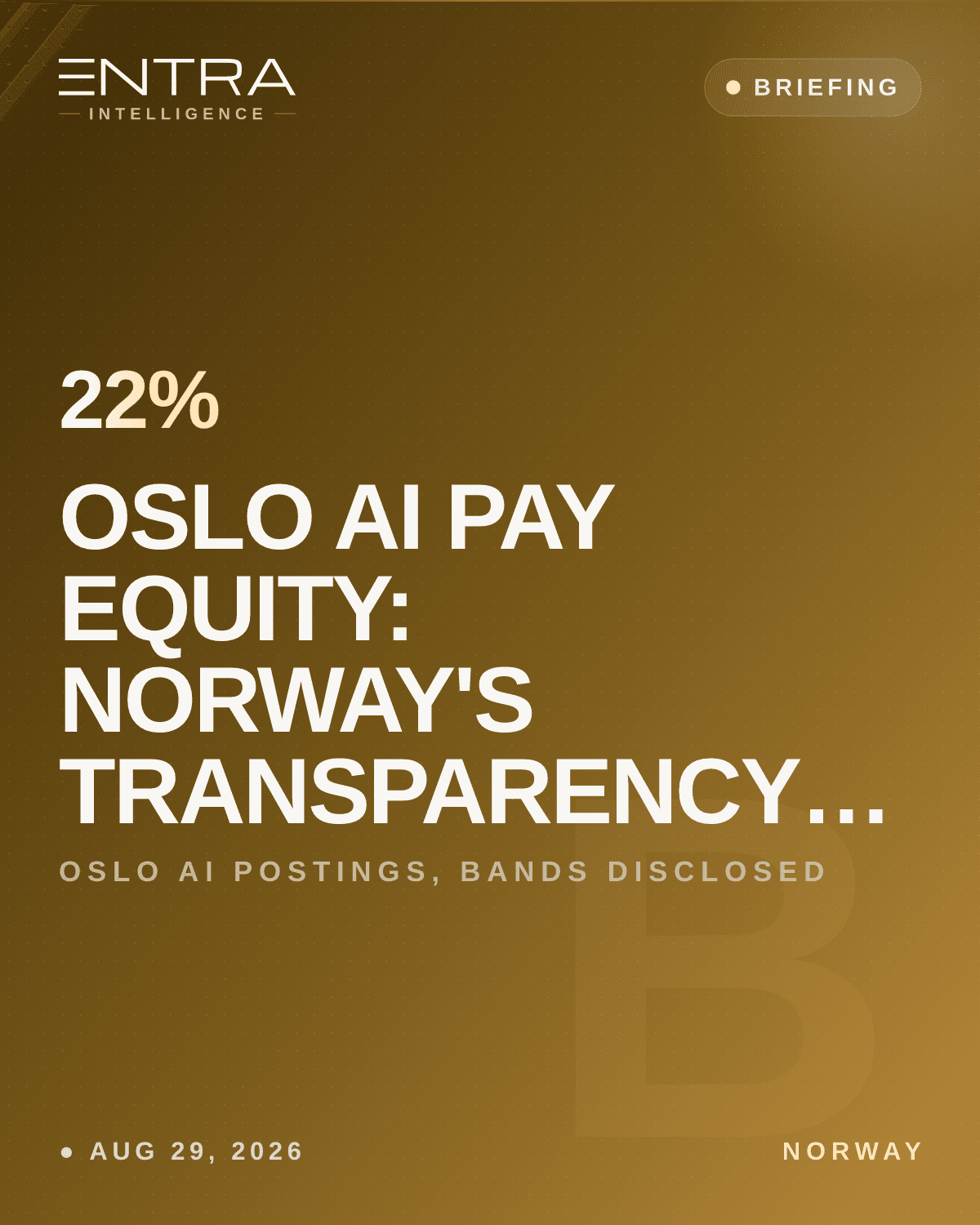 Oslo AI Pay Equity: Norway's Transparency Paradox