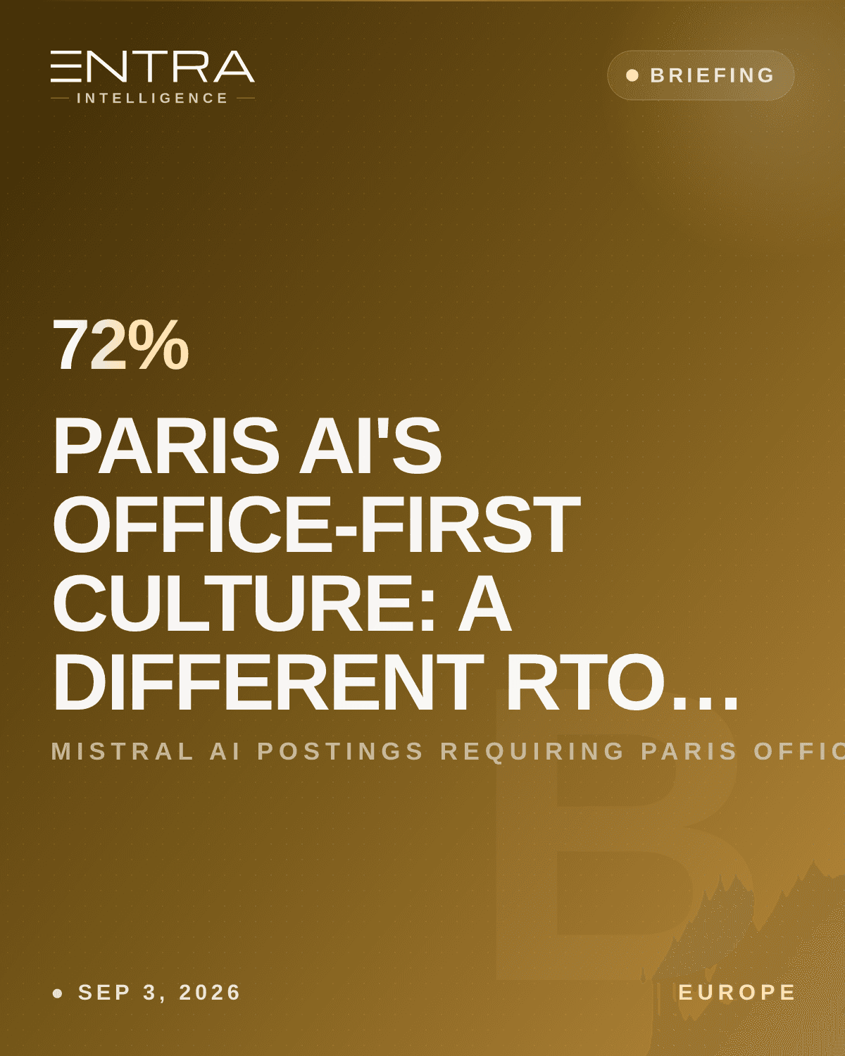 Paris AI's Office-First Culture: A Different RTO Playbook