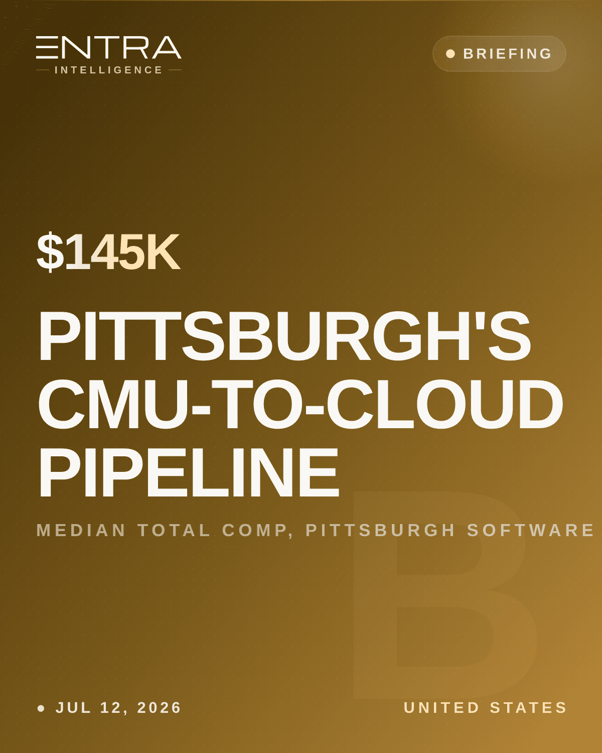 Pittsburgh's CMU-to-Cloud Pipeline