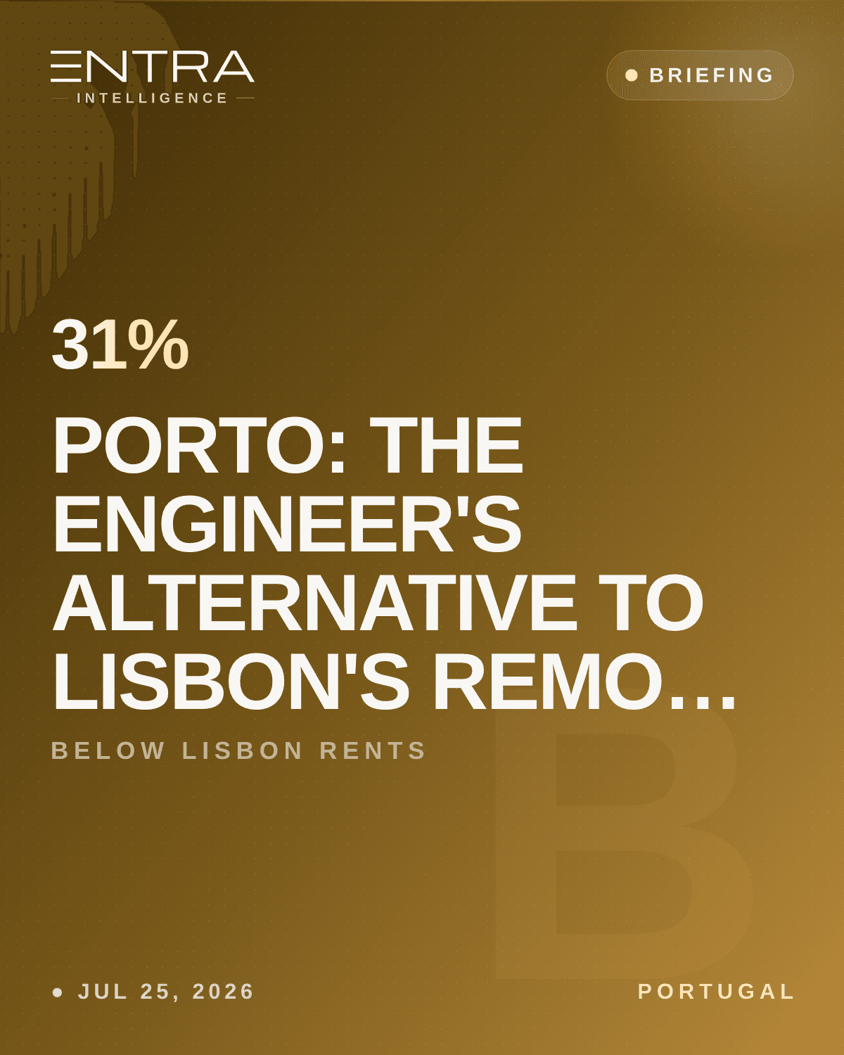 Porto: The Engineer's Alternative to Lisbon's Remote-AI Scene