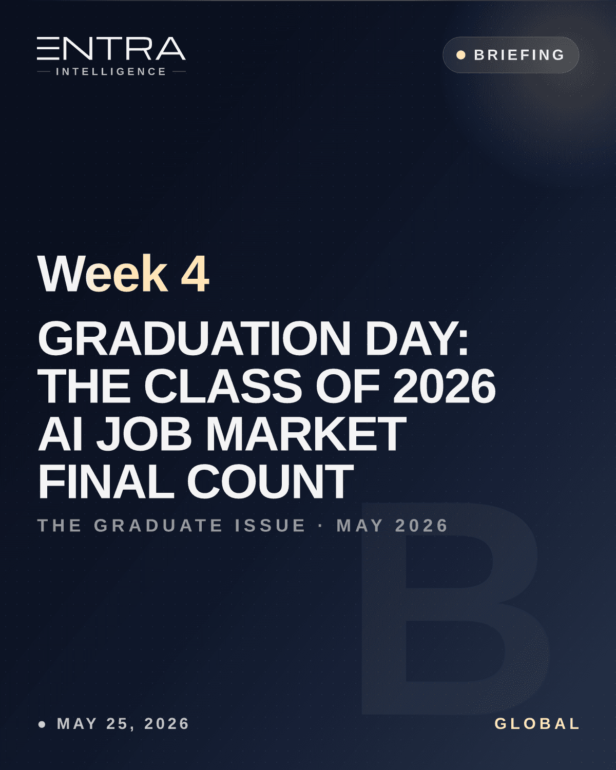 Graduation Day: The Class of 2026 AI Job Market Final Count