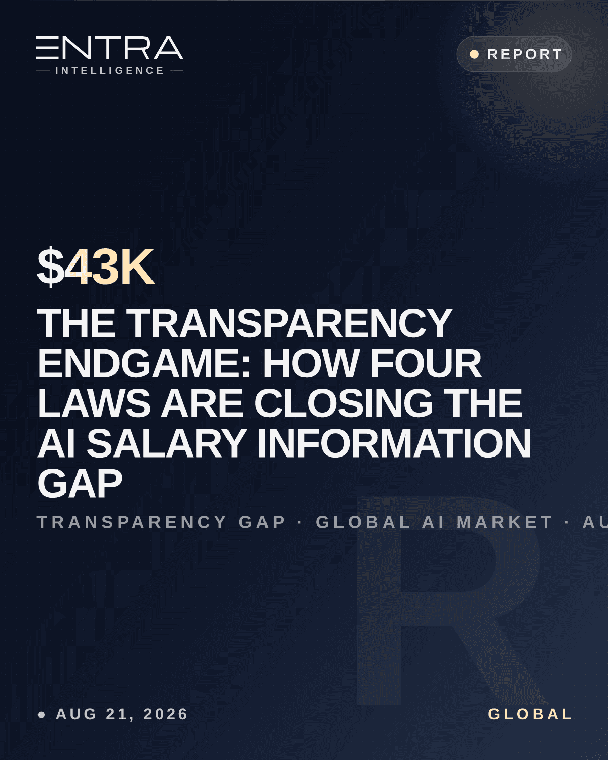 The Transparency Endgame: How Four Laws Are Closing the AI Salary Information Gap